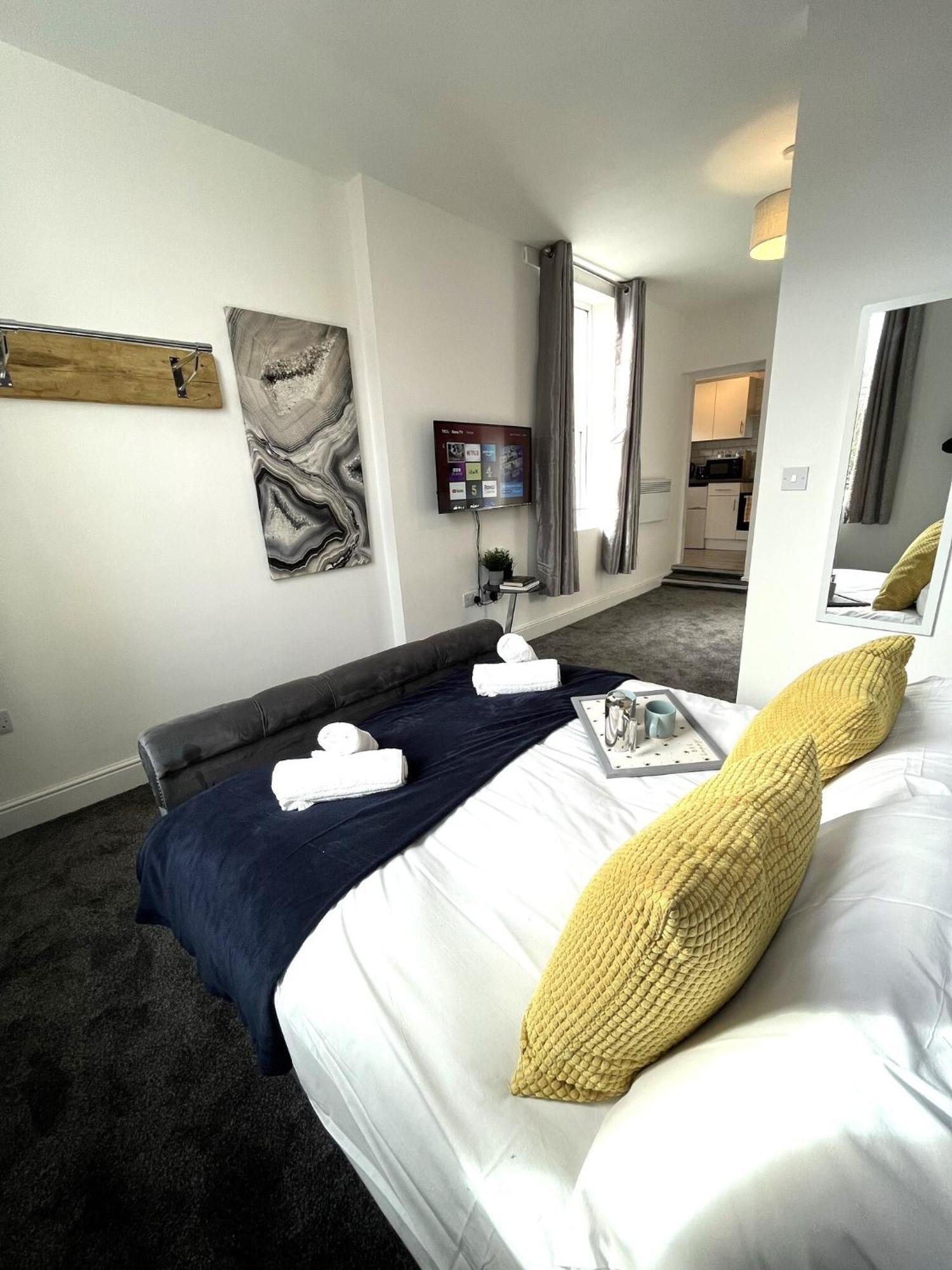 Modern 1 Bed Studios For Comfy Stay In Preston プレストン エクステリア 写真